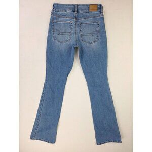 American Eagle Outfitters Size 00 Women 32" Inseam Curvy Kick Boot Stretch Jeans